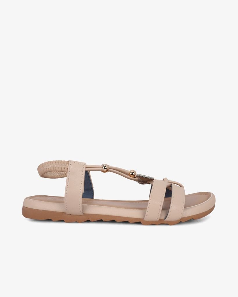 Sandal Xẹp Hạnh Dung Quai Chữ T Đính Bướm Pha Lê HD1178AV