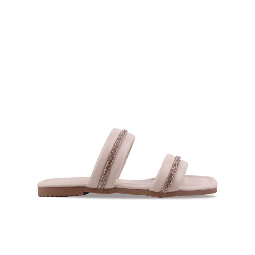 Dép Xẹp Hạnh Dung Hai Dây Ngang HD12231AM