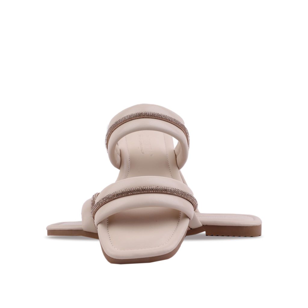 Dép Xẹp Hạnh Dung Hai Dây Ngang HD12231AM