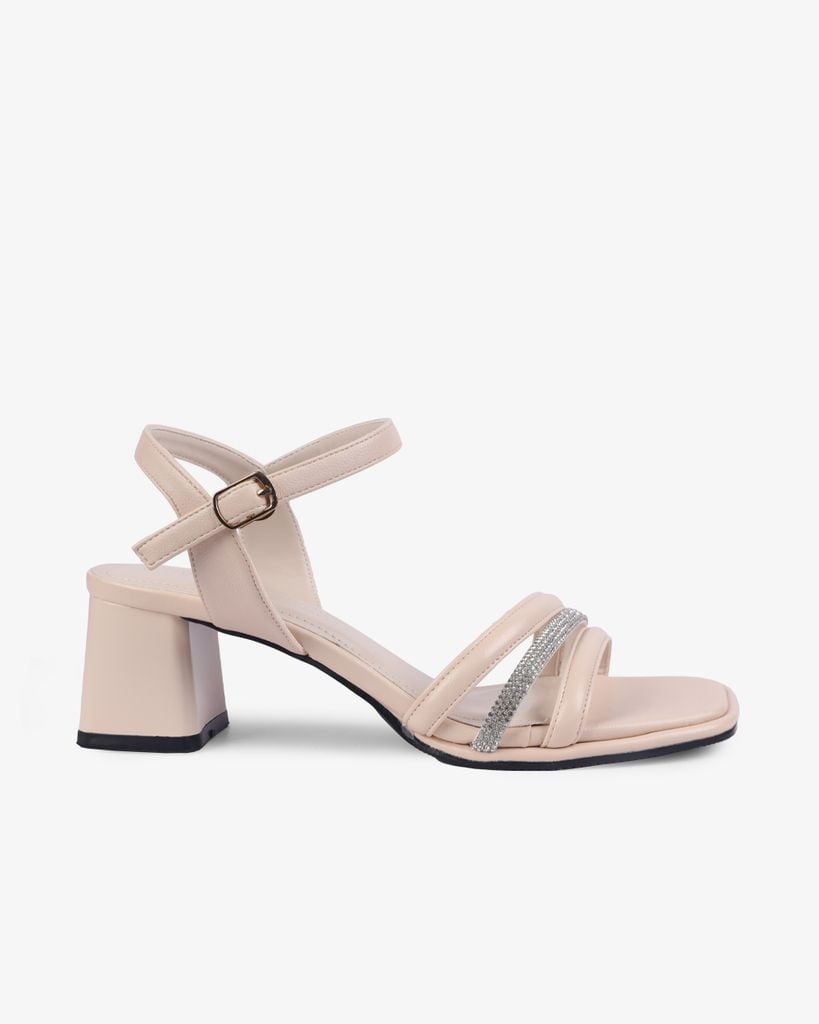 Sandal Cao Gót Hạnh Dung Quai Dây Sang Trọng HD12257AM