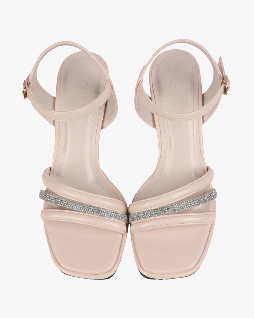 Sandal Cao Gót Hạnh Dung Quai Dây Sang Trọng HD12257AM