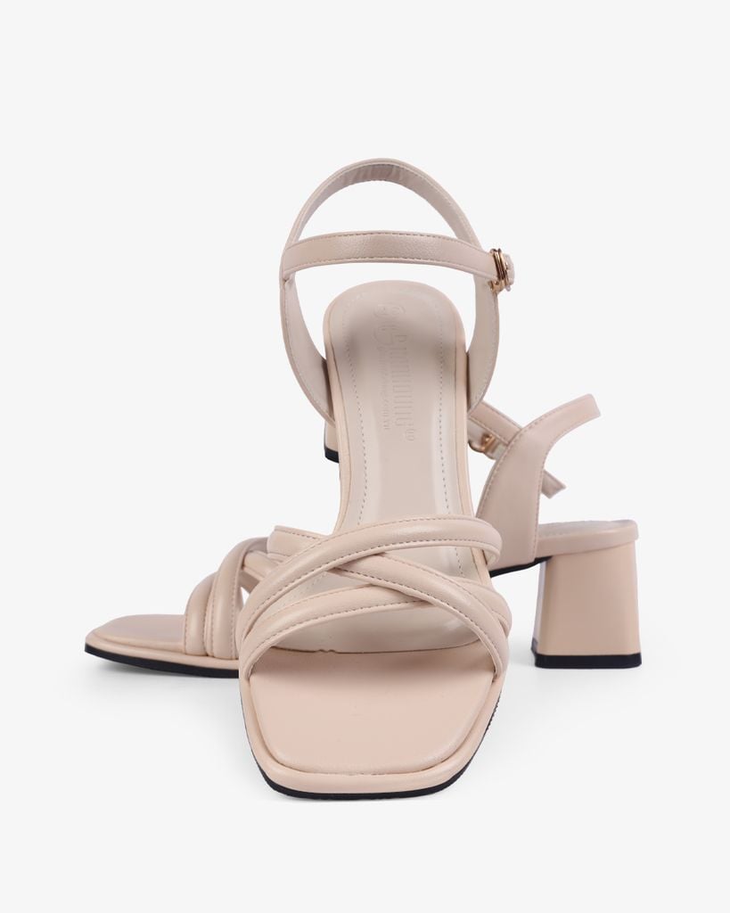 Sandal Cao Gót Hạnh Dung Quai Đan Chéo HD12258AM
