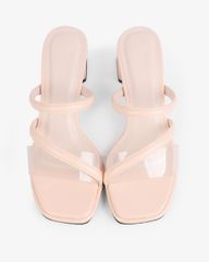 Dép Cao Gót Hạnh Dung Quai Mảnh Thanh Lịch HD12269AM