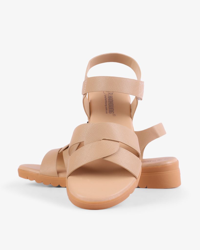 Sandal Xẹp Hạnh Dung Quai Đan Chéo HD12271AM