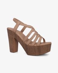 Sandal Cao Gót Hạnh Dung Quai Nhiều Dây Chéo HD12278AM