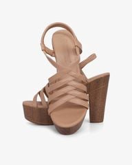 Sandal Cao Gót Hạnh Dung Quai Nhiều Dây Chéo HD12278AM