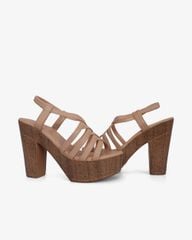 Sandal Cao Gót Hạnh Dung Quai Nhiều Dây Chéo HD12278AM