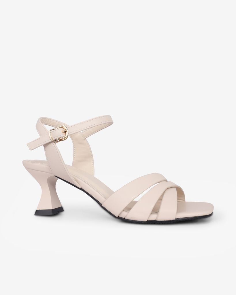 Sandal Cao Gót Hạnh Dung Ba Dây Chéo HD12286AM