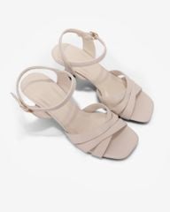 Sandal Cao Gót Hạnh Dung Ba Dây Chéo HD12286AM