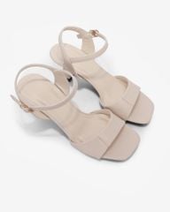 Sandal Cao Gót Hạnh Dung Quai Ngang Bản Lớn HD12287AM