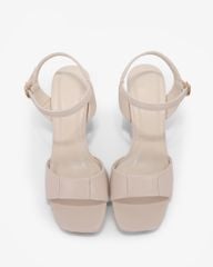Sandal Cao Gót Hạnh Dung Quai Ngang Bản Lớn HD12287AM