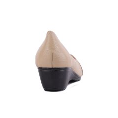 Giày Đế Xuồng Hạnh Dung  Mũi Tròn Thêu Chỉ HD2223AX