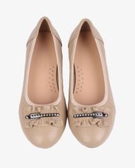 Giày Búp Bê Hạnh Dung Nơ Khóa Cách Điệu HD2225AX