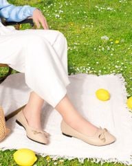 Giày Búp Bê Hạnh Dung Đính Nơ HD2226AX