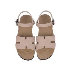 Sandal Đế Xẹp Hạnh Dung Quai Dán Chữ H HD2302BO