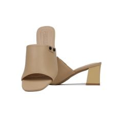 Dép Cao Gót Hạnh Dung Bản Lớn Nút HD27145BI