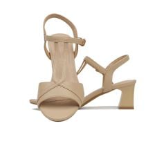 Sandal Cao Gót Hạnh Dung Bản Ngang Nối Dây HD27146BI