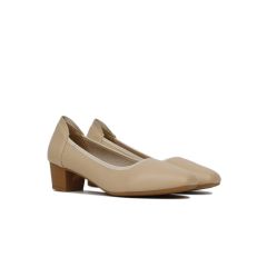 Giày Cao Gót Hạnh Dung Mũi Vuông HD27164BI