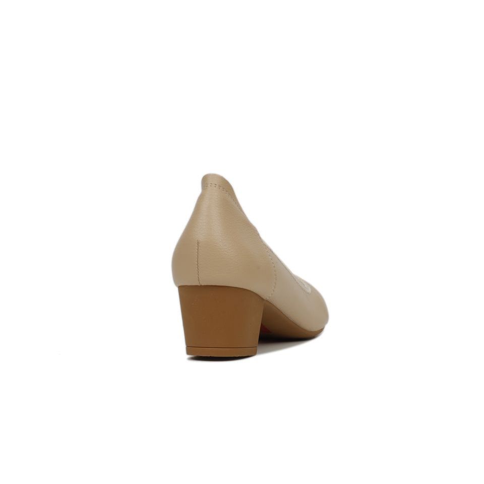 Giày Cao Gót Hạnh Dung Mũi Vuông HD27164BI