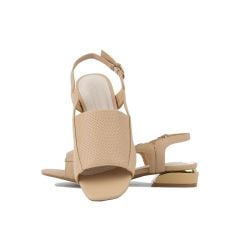 Sandal Cao Gót Hạnh Dung Bản Lớn Laser HD27174BI