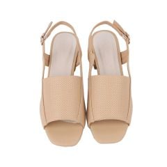 Sandal Cao Gót Hạnh Dung Bản Lớn Laser HD27174BI