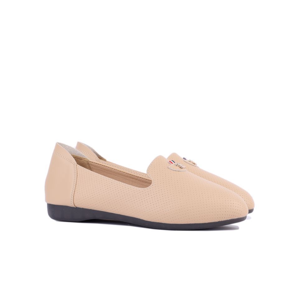 Giày Búp Bê Hạnh Dung Khóa Mini HD27189BI