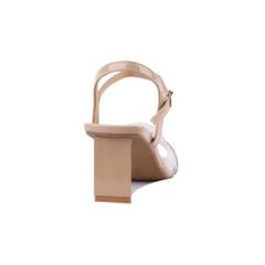 Sandal Cao Gót Hạnh Dung Phối Dây Trong HD27228BI