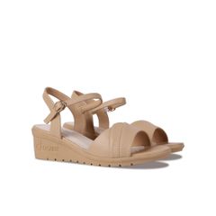 Sandal Xuồng Hạnh Dung Quai Bản Gợn Sóng HD27241BI