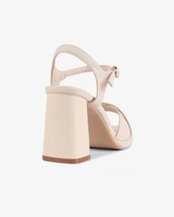 Sandal Cao Gót Hạnh Dung Gót Trụ Quai Ngang Chéo HD27260BI