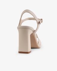 Sandal Cao Gót Hạnh Dung Quai Chữ H Gót Cách Điệu HD27261BI