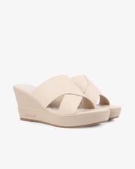 Dép Đế Xuồng Hạnh Dung Chéo Đắp HD27268BI