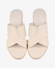 Dép Đế Xuồng Hạnh Dung Chéo Đắp HD27268BI