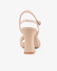 Sandal Cao Gót Hạnh Dung Quai Bản Cách Điệu HD27270BI