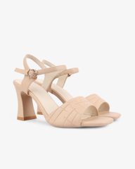 Sandal Cao Gót Hạnh Dung Quai Bản Cách Điệu HD27270BI