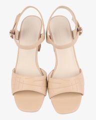 Sandal Cao Gót Hạnh Dung Quai Bản Cách Điệu HD27270BI
