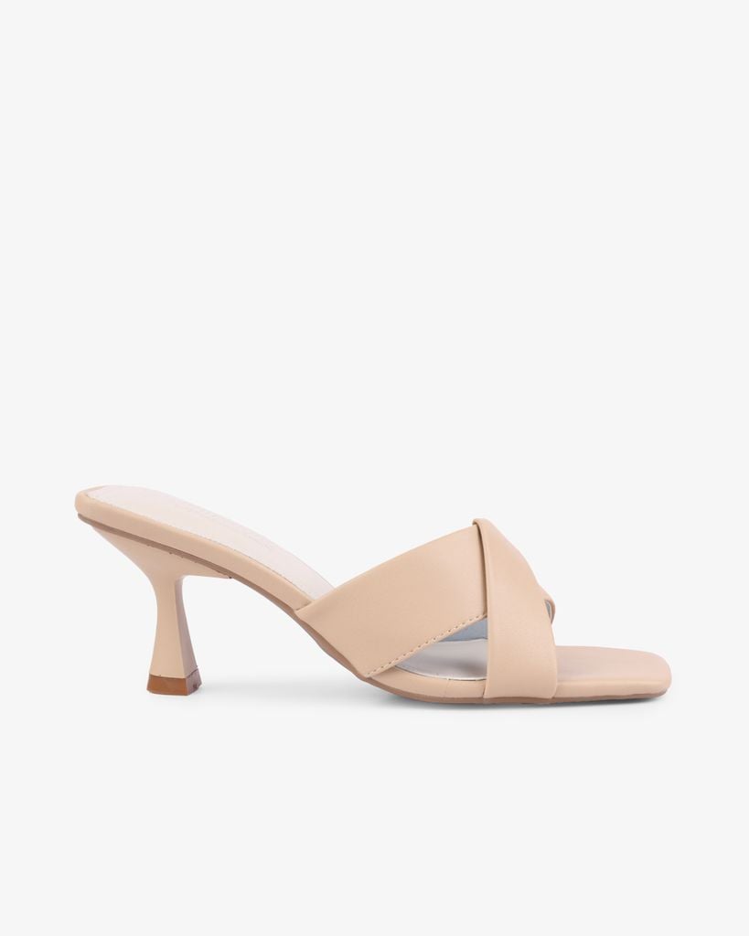 Dép Cao Gót Hạnh Dung Gót Nhọn Quai Thanh Lịch HD27271BI