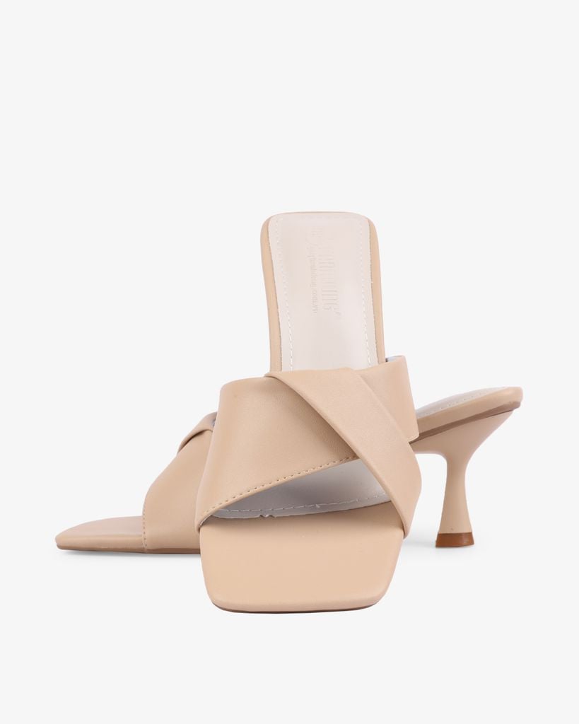 Dép Cao Gót Hạnh Dung Gót Nhọn Quai Thanh Lịch HD27271BI