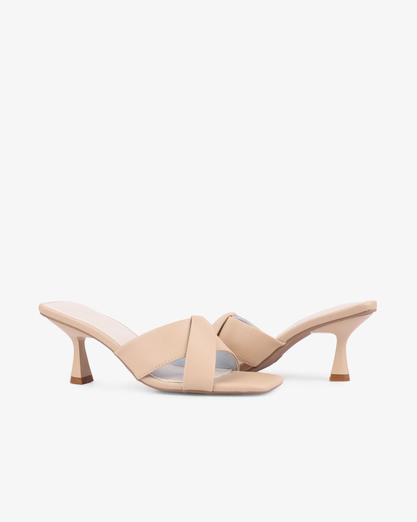 Dép Cao Gót Hạnh Dung Gót Nhọn Quai Thanh Lịch HD27271BI