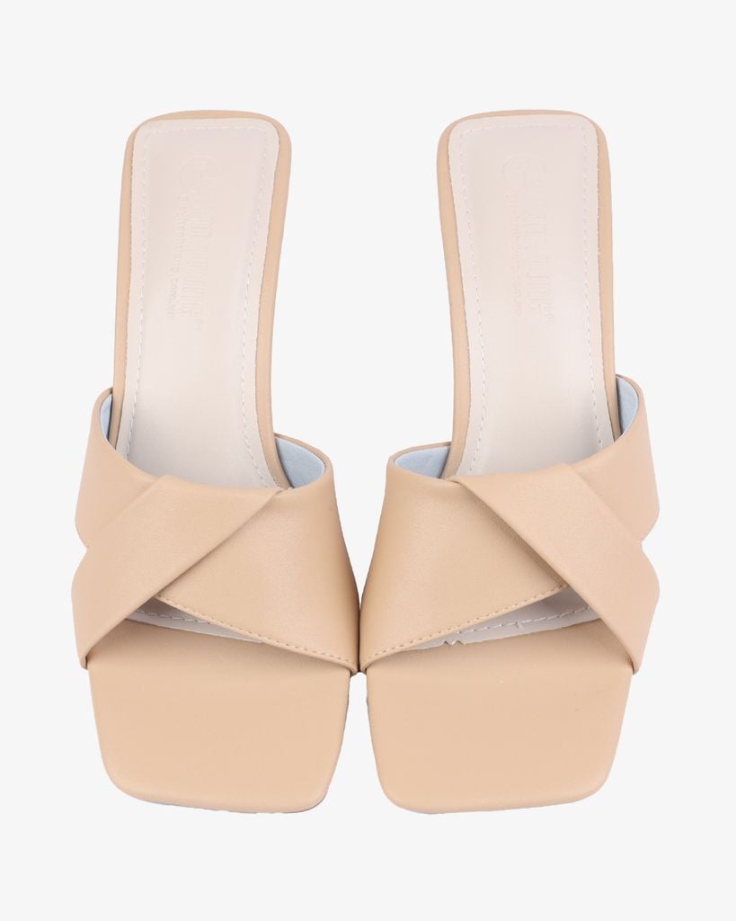 Dép Cao Gót Hạnh Dung Gót Nhọn Quai Thanh Lịch HD27271BI