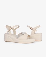 Sandal Đế Xuồng Hạnh Dung Quai Bản Dây Xoàn HD27285BI