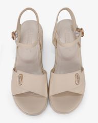 Sandal Đế Xuồng Hạnh Dung Bản Đắp Khóa HD27287BI