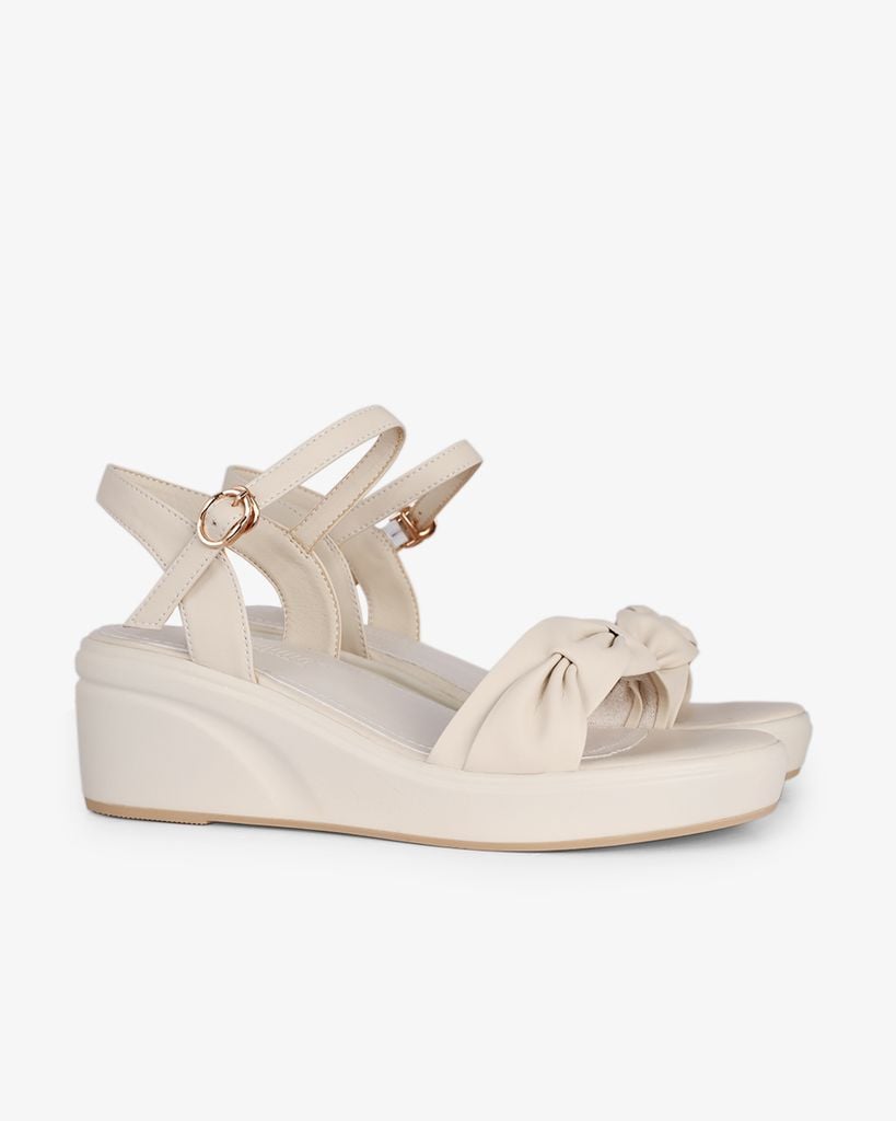 Sandal Đế Xuồng Hạnh Dung Bản Ngang Luồn HD27288BI