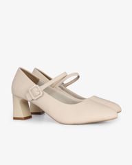 Giày Cao Gót Hạnh Dung Bít Mũi Hậu Dán HD27292BI