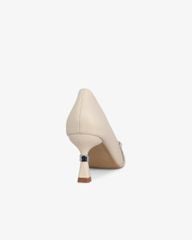 Giày Cao Gót Hạnh Dung Mũi Nhọn Xoàn Xoắn HD27294BI