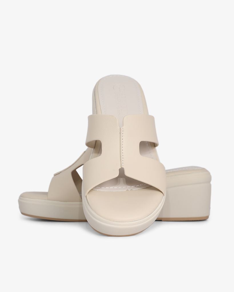 Dép Đế Xuồng Hạnh Dung Quai Chữ H Nối Chỉ HD27296BI