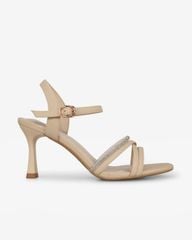 Sandal Cao Gót Hạnh Dung Nhiều Dây Chéo HD27304BI