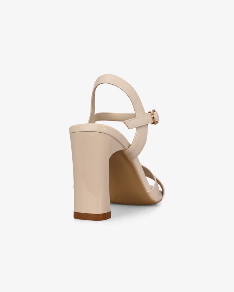Sandal Cao Gót Hạnh Dung Quai Đan Chéo HD27306BI