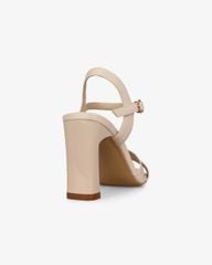 Sandal Cao Gót Hạnh Dung Quai Đan Chéo HD27306BI