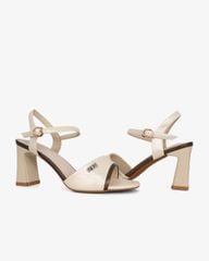 Sandal Cao Gót Hạnh Dung Bản Viền HD27318BI