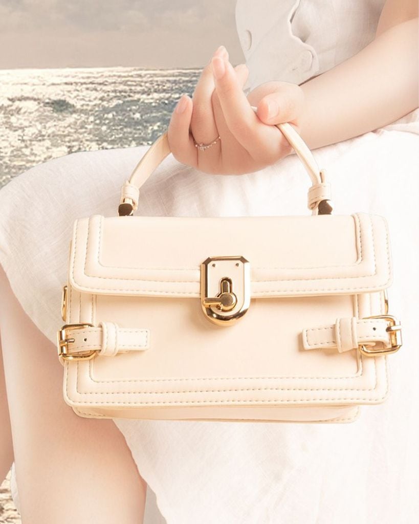 Túi Đeo Vai Hạnh Dung Khoá Dây Đai HD2843BC